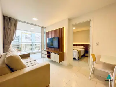 Uma televisão e/ou sistema de entretenimento em Aquarius Style by Holiday Stays