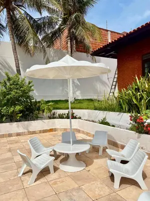 A planta de Casa de praia Porto Das Dunas