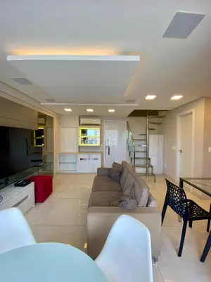 A cozinha ou kitchenette de Nobless Flat Beira Mar