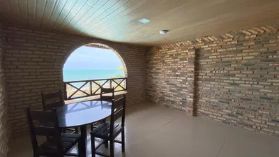 Uma varanda ou terraço em GoldMen Coliseum Beach Hotel
