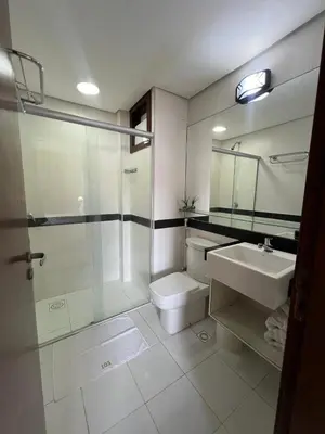 Uma casa de banho em Kariri Beach Residence