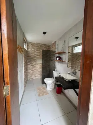 Uma casa de banho em Casa da Cabana Guajiru