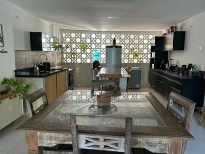 A cozinha ou kitchenette de Casa da Cabana Guajiru