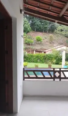 Uma varanda ou terraço em Sítio Jacutinga 2025