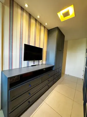 A planta de Apartamento no Porto das Dunas