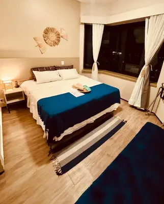 Uma cama ou camas num quarto em DMCeara Golden Fortaleza