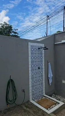 A planta de Hospedagem para a família perto do mar do Cumbuco