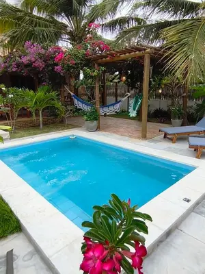 A piscina em ou perto de Casa Papagaio-Icaraizinho de Amontada