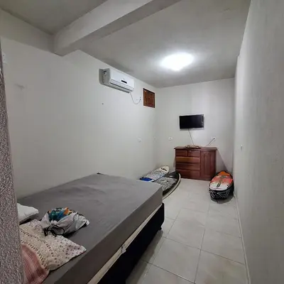Uma cama ou camas num quarto em surf