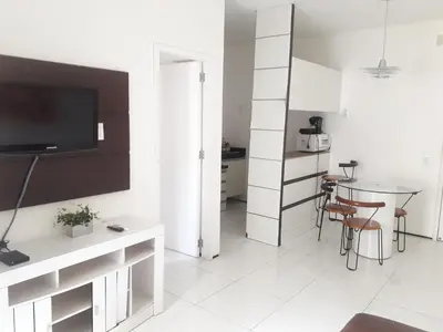 A cozinha ou kitchenette de Villa Costeira Beira Mar