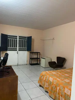 Uma cama ou camas num quarto em Quarto Baturité