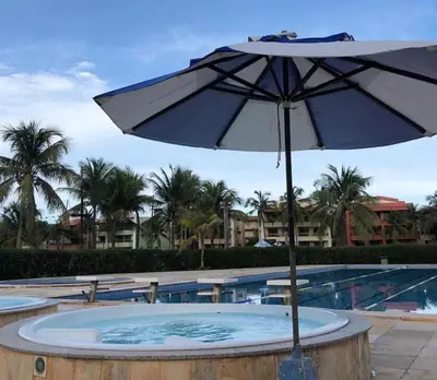 A piscina em ou perto de Aquaville Resort Piscinas Praia 2