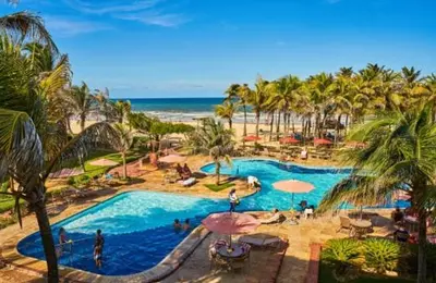 A piscina em ou perto de Aquaville Resort Piscinas Praia 2