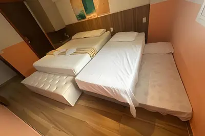 Uma cama ou camas num quarto em BP207 - Apartamento novo e arejado no Cumbuco com Wi-Fi por Will Stay