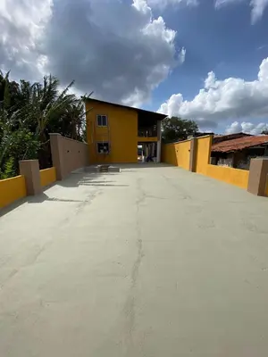 O edifício onde a casa de férias está situado