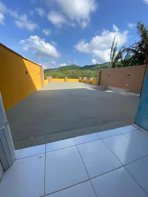 Uma vista geral da montanha ou uma vista da montanha a partir da casa de férias
