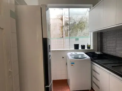 A cozinha ou kitchenette de Apartamento em Fortaleza - Meireles