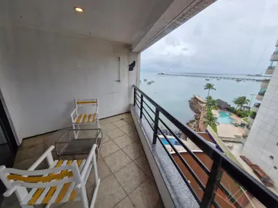 Uma varanda ou terraço em Iate Plaza - Flat 712 Particular