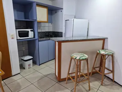 A cozinha ou kitchenette de Iate Plaza - Flat 712 Particular
