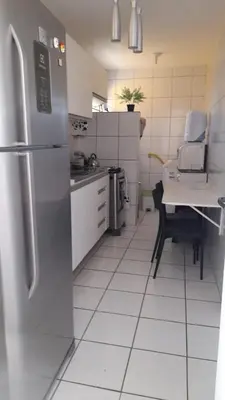 A cozinha ou kitchenette de Apartamento aconchegante na Cidade 2000