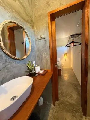 Uma casa de banho em Aquarela Lofts em Icaraizinho