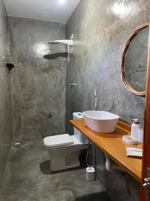 Uma casa de banho em Aquarela Lofts em Icaraizinho