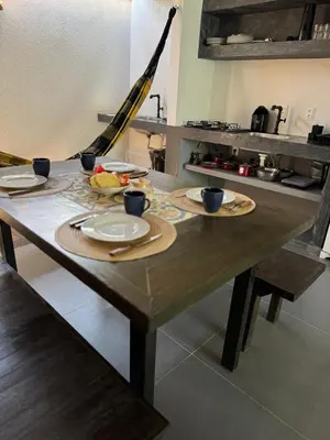 A cozinha ou kitchenette de Vila Dos Ventos