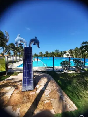 A piscina em ou perto de APARTAMENTO Cd Marina 3 Praia Morro Branco CE