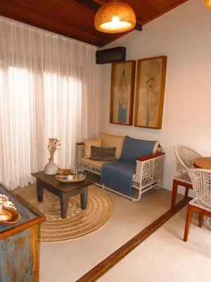 Uma área de estar em Casa Namolmar