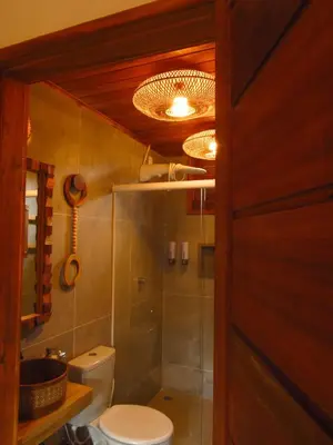 Uma casa de banho em Casa Namolmar