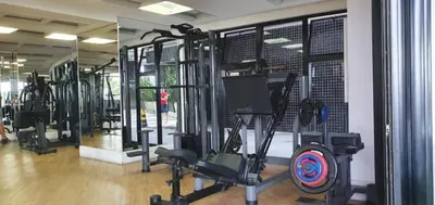 O centro de fitness e/ou as comodidades de fitness de 1507 - Apto p até 5, perto da praia c estacionamento - Landscape