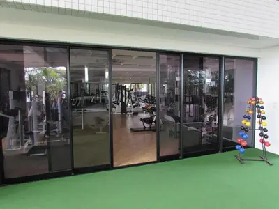 O centro de fitness e/ou as comodidades de fitness de 1507 - Apto p até 5, perto da praia c estacionamento - Landscape