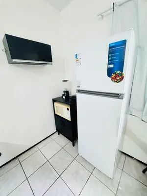 A cozinha ou kitchenette de Ap em bairro nobre com garagem e ar