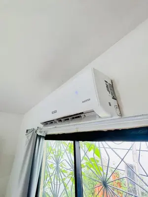A planta de Ap em bairro nobre com garagem e ar