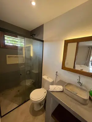 Uma casa de banho em Villa Albergaria Icaraizinho