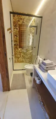 Uma casa de banho em Casa Bella Jeri
