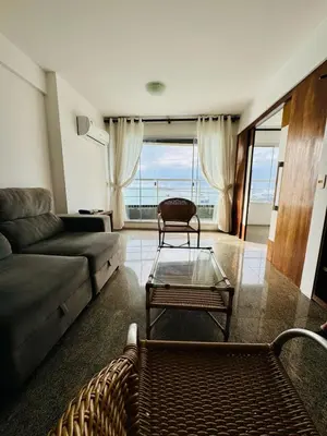 Uma área de estar em A Melhor Vista de Fortaleza