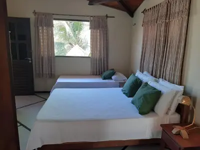 Uma cama ou camas num quarto em Casa Jeri Duo