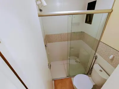 Uma casa de banho em Nosso cantinho no paraíso