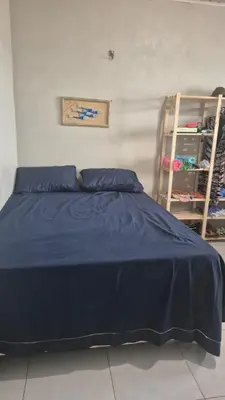 Uma cama ou camas num quarto em Pousada Madri