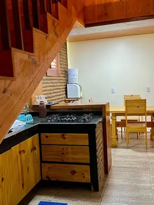 A cozinha ou kitchenette de Village Choça