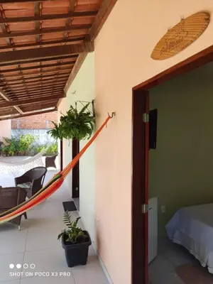 Uma cama ou camas num quarto em Flecheiras- Davitória