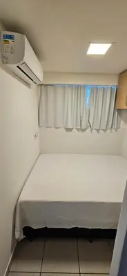 Uma cama ou camas num quarto em Ed Beachclass T1, 1807