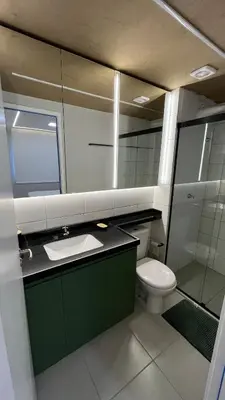Uma casa de banho em Mirante luxury and comfort