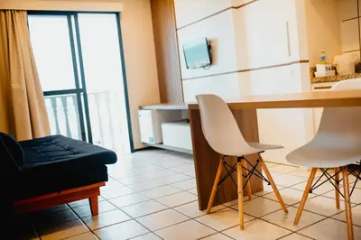 Uma área de estar em Classic Residence