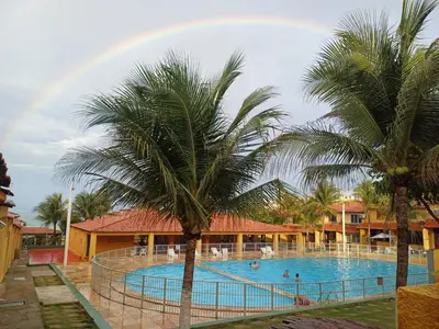 A piscina em ou perto de Chalé Icaraí