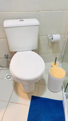Uma casa de banho em Todo Azul do Mar