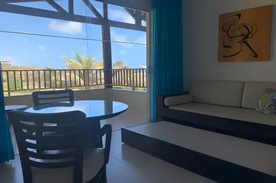 Uma área de estar em Apartamento em Fortaleza - CE