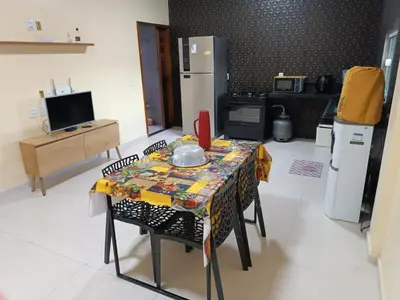 A cozinha ou kitchenette de Nova casa de praia na Caponga