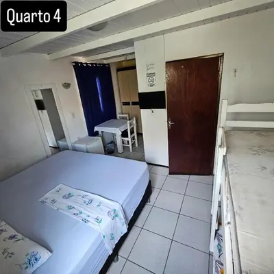 Uma cama ou camas num quarto em Dias de Sol & Mar - Fortaleza 2
